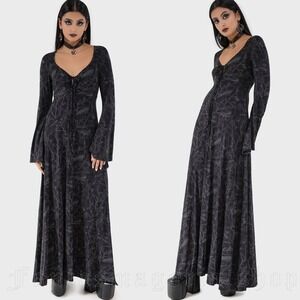 Killstar Raven Shade Maxi dress size Small NWT